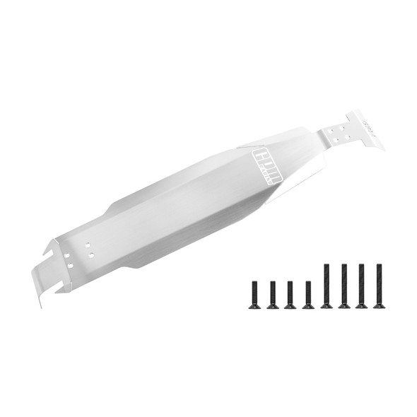 GPM Stainless Steel Integrated Chassis Skid Kit Thick 1mm for Tamiya 1/10 BBX BB-01