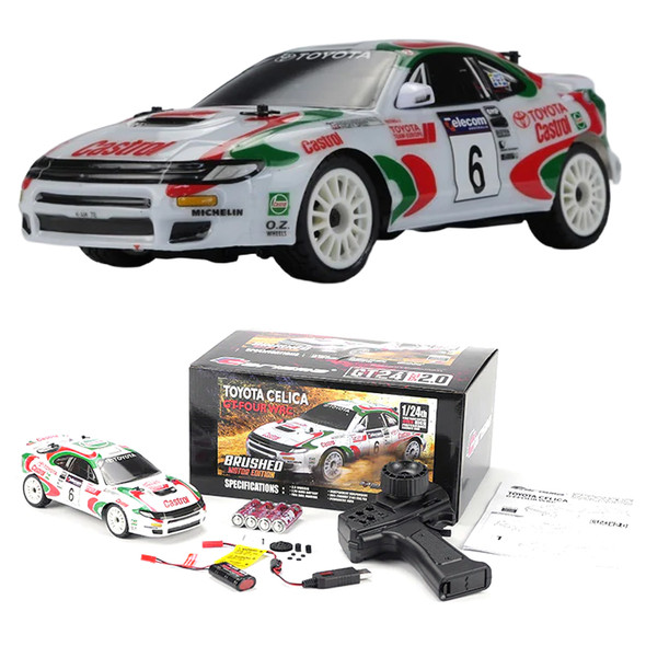 Carisma 92168 1/24 GT24 2.0 Toyota Celica GT-Four WRC (Brushed Motor Edition)