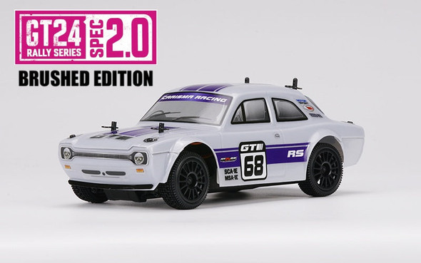 Carisma 92268 1/24 GT24RS 2.0 4WD RTR Retro Micro Rally Car (Brushed Motor Edition)