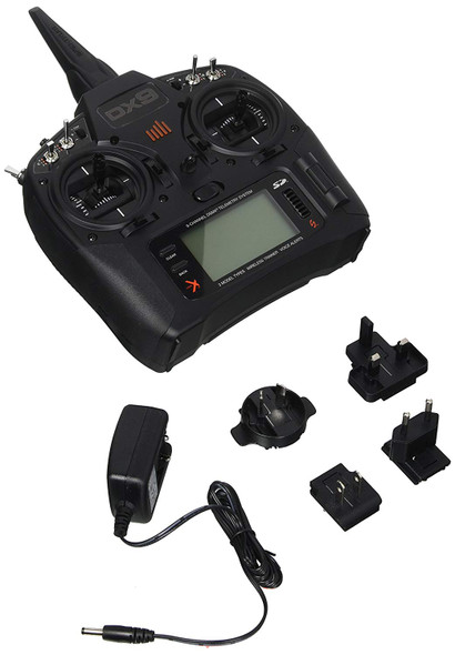 Spektrum SPMR9910 DX9 Black 9-Channel DSMX Transmitter / Radio Only, Mode 2