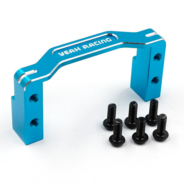 Yeah Racing TAGF-003BU Aluminum Servo Mount for Tamiya GF-01 G6-01