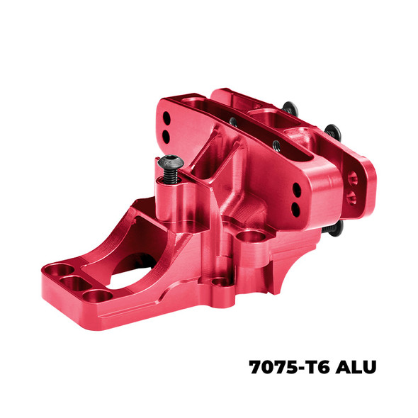 GPM 7075-T6 Alloy Rear Upper Bulkhead Red for Traxxas 1/6 Pro Scale Sand Car