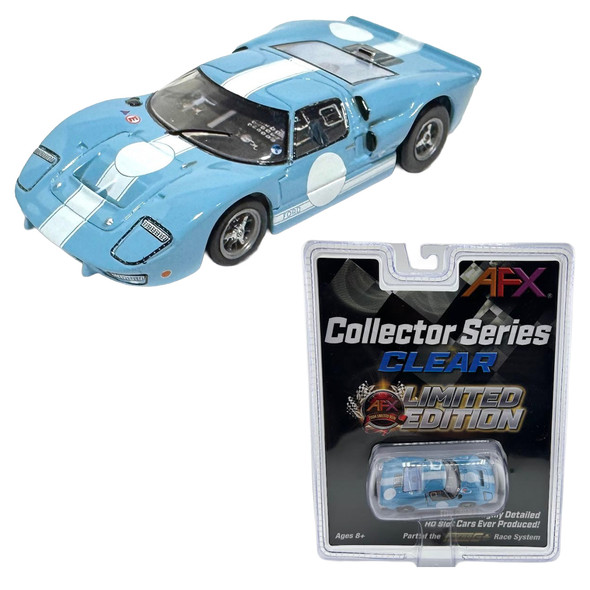 AFX MegaG+ FORD GT40 CHASSIS #1085 Slot Car Limited Edition w/Sticker Sheet
