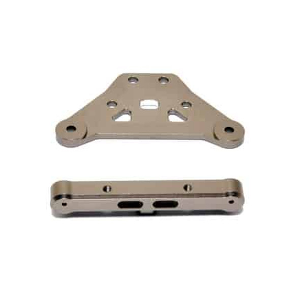 HoBao 11359 CNC Aluminum Front Servo Saver Top Plate Set for Hyper SC2.0 / TT2.0