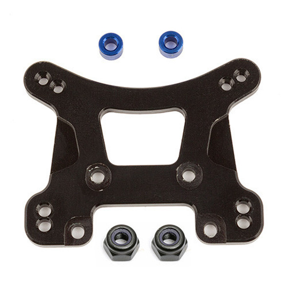 Associated 21559 Aluminum Front Shock Tower Black for Reflex 14B/14T