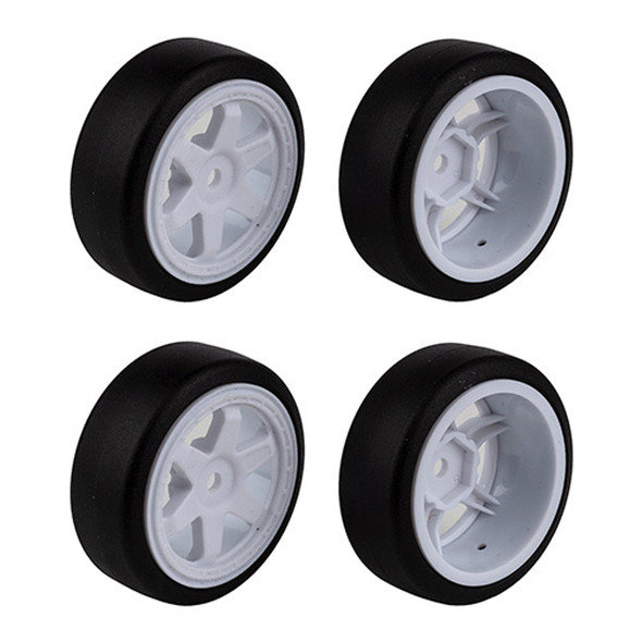 Associated 21592 Wheels & Tires Drift for Reflex 14R Hoonitruck