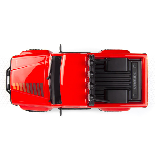 HPI 160969 1/18 Venture18 FLUX Brushless 1985 Toyota Hilux SR5 4WD RTR Red Truck