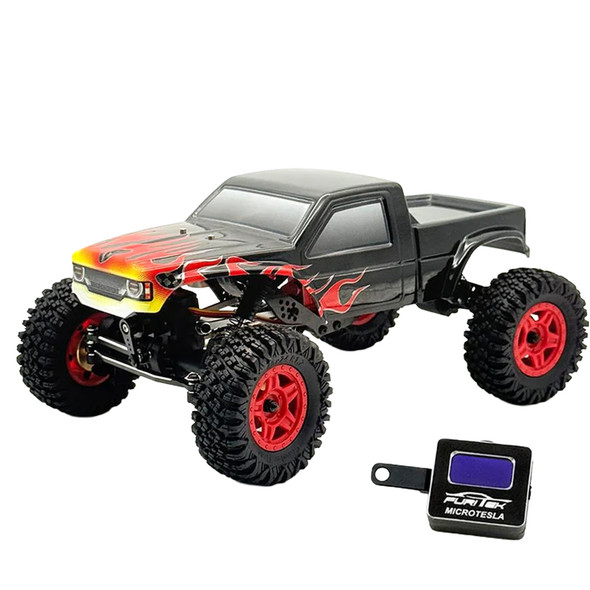 Furitek FUR-2727 Terra Comp 1/18 ARTR Crawler Black Flame Edition w/ Micro Tesla Digiboard