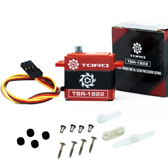TORQ TSR-1822 22g Digital Metal Gear Servo for 1/12 & 1/14 Cars