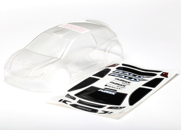 Traxxas 7511 LaTrax Rally Clear Body w/ Decals