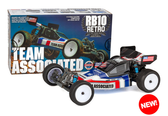 Associated 90054 1/10 RB10 Retro 2WD Electric Off-Road Competition  Buggy Kit