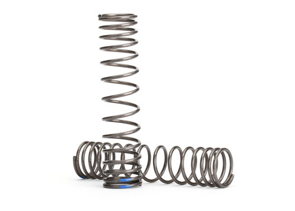 Traxxas 8441 Spring Shock Natural Finish Blue Stripe (2) : Unlimited Desert Racer UDR