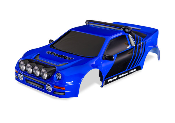 Traxxas 10812-BLUE Mini Rally VXL Ford RS200 Blue Body