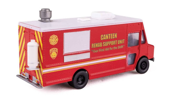 Walthers 949-12116 Morgan Olson(R) Route Star Van - Fire Dept Canteen HO Scale