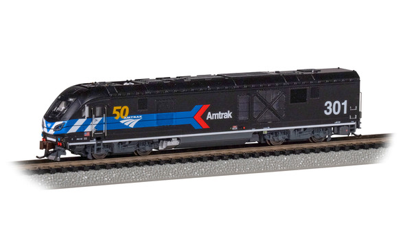 Bachmann 68351 Siemens ALC-42 - Amtrak® #301 50th Anniversary "Day 1" Diesel Locomotive N Scale