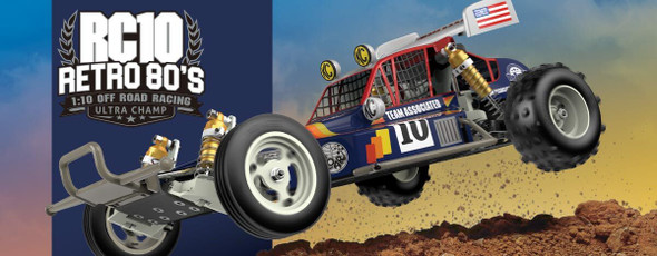 Associated 6050 1/10 RC10 Retro 80’s Off-Road 2WD Racing Ultra Champ Buggy Kit