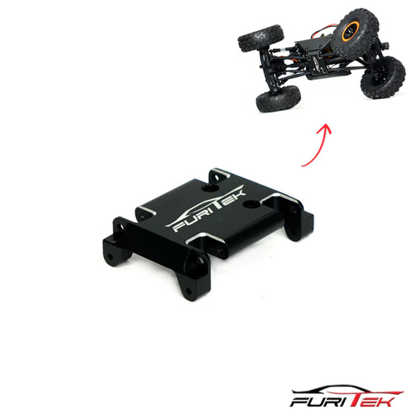 Furitek Precision CNC Aluminum Skid Plate for AX24 Stinger Brushless System