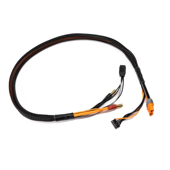Spektrum SPMXCA330 Pro Series Race 4S Charge Cable w/ IC3 to 5mm Bullet