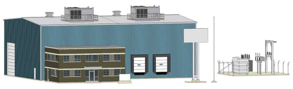 Walthers 933-4140 Ford(R) Stamping Plant Kit HO Scale