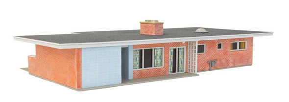 Walthers 933-4156 Mid-Century Modern Home Kit HO Scale