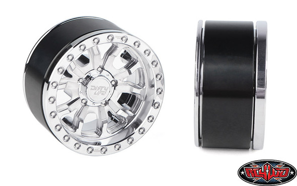RC4WD Z-W0059 Dirty Life 1.9” DT-1 Beadlock Wheels (4)
