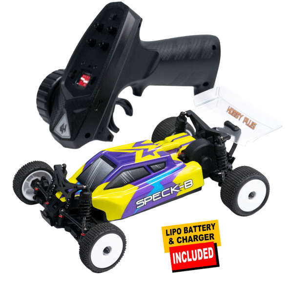 HobbyPlus Speck-B 1/24 Elite Brushless 2WD RTR Buggy - Razor Yellow