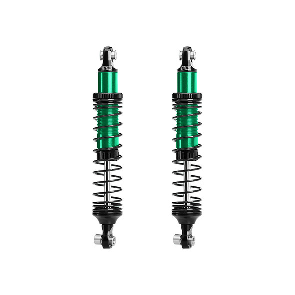 GPM Aluminum F/R Adjustable Progressive Spring Shock 89mm Green for Vanquish H10