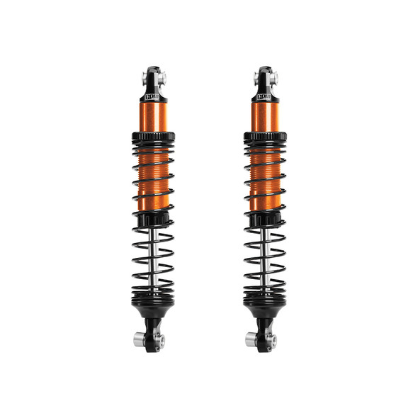 GPM Aluminum F/R Adjustable Progressive Spring Shock 89mm Orange for Vanquish H10