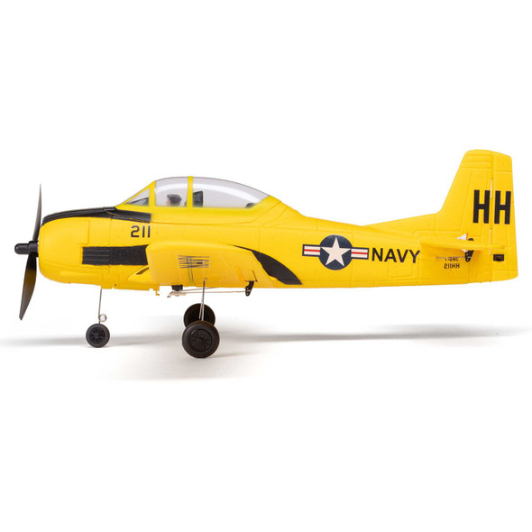 HobbyZone HBZ-1228 T-28 Trojan 450mm RTF Airplane w/ SAFE (2 Flight Batteries Included)