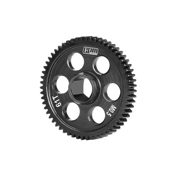 GPM 40CR Carbon Steel Spur Gear 0.5 Module 61 Tooth for Arrma 1/16 Quake Grom