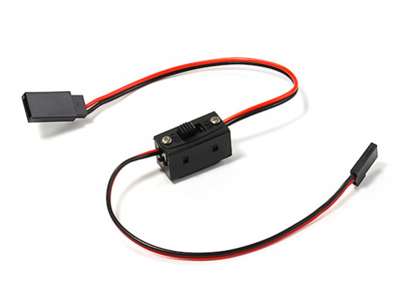 NHX RC 2 Wire Receiver On/Off Switch JR/Futaba type