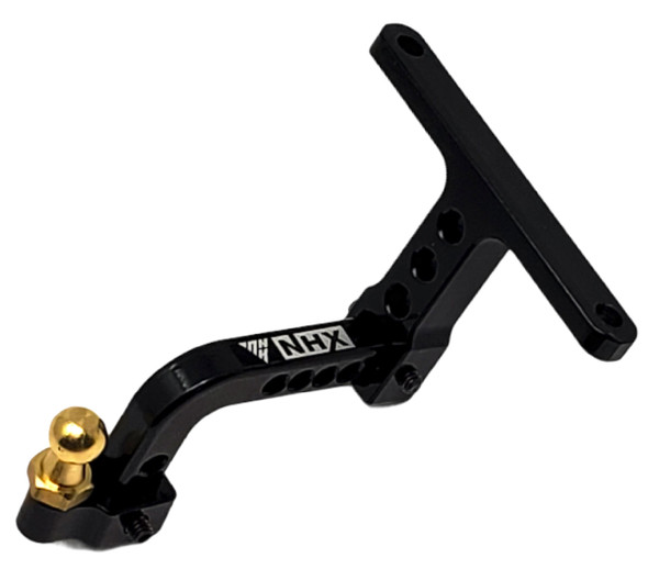 NHX RC Aluminum Adjustable Trailer Drop Hitch Receiver Towball for 1/10 RC Cars