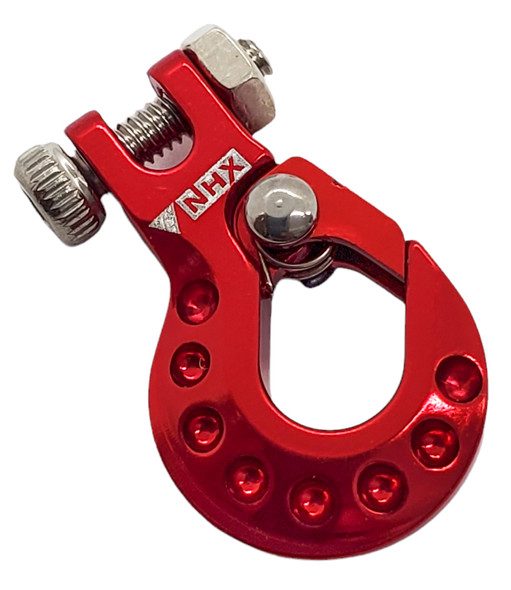 NHX RC Aluminum Premium Winch Hook- Red : 1/10 Crawler