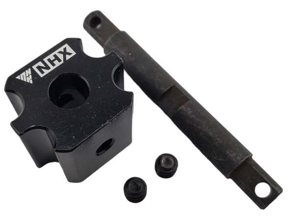 NHX RC Alum Diff Locker w/ Metal Shaft for Traxxas Slash 1/10 / Rustler / Hoss -Black