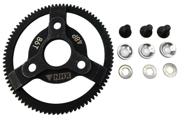 NHX RC 86T Hardened Steel 48P Spur Gear for 1/10 2WD Slash Stampede Bandit