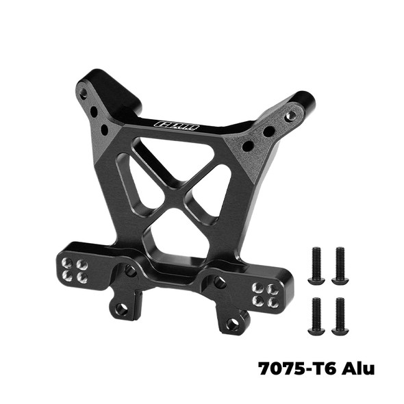GPM 7075-T6 Aluminum Front Shock Tower Black for Traxxas 1:8 JATO 4X4 VXL