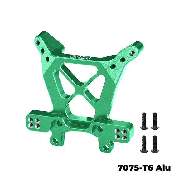 GPM 7075-T6 Aluminum Front Shock Tower Green for Traxxas 1:8 JATO 4X4 VXL