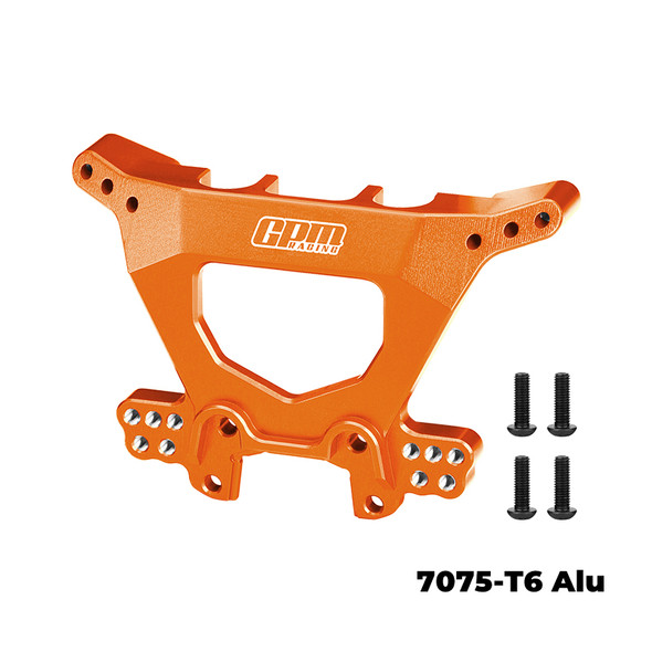 GPM 7075-T6 Aluminum Rear Shock Tower Orange for Traxxas 1:8 JATO 4X4 VXL