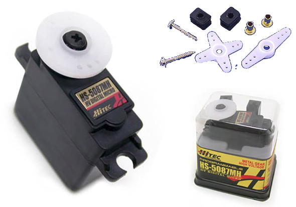 Hitec HS-5087MH HV Metal Gear Micro Servo HS5087MH/HS5087/5087MH/5087