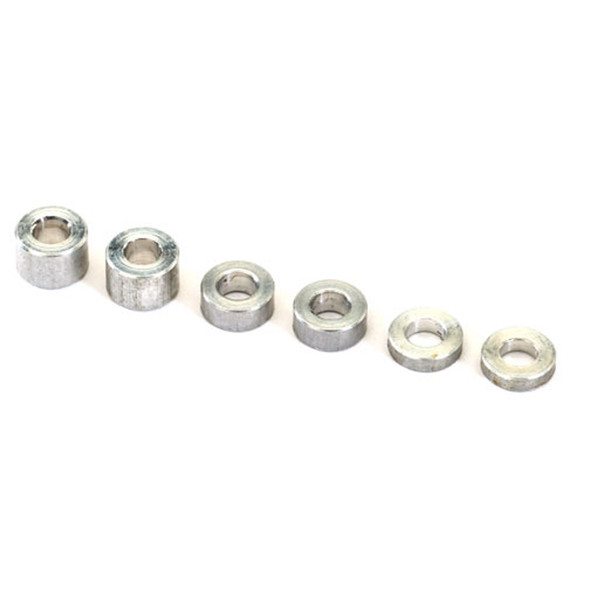 Traxxas 2539 Aluminum Spacers 3x6x1.5mm (2)/ 3x6x2.5mm (1)/ 3x6x3.8mm (2) Nitro Slash