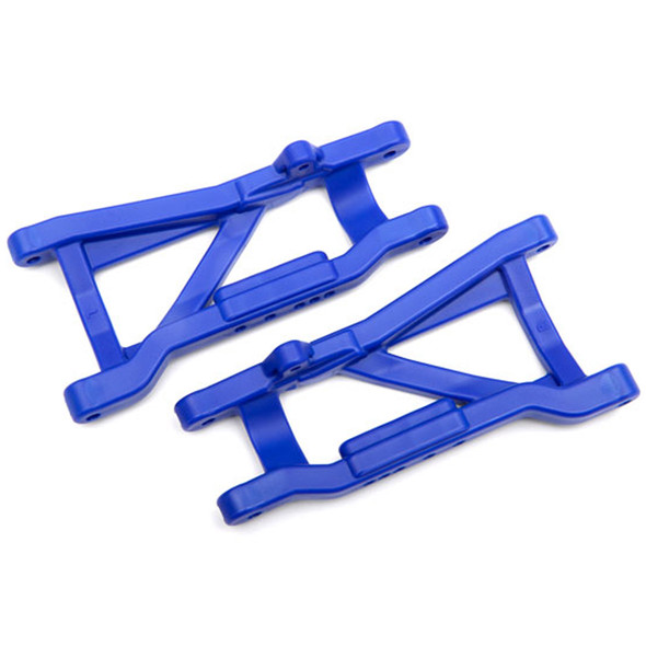 Traxxas 2555A Heavy-Duty Rear Suspension Arms Blue (2) : Nitro Rustler / Slash