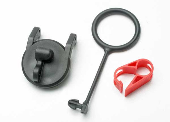 Traxxas 5367 Pull Ring Fuel Tank Cap/Engine Shut Off Clamp Revo
