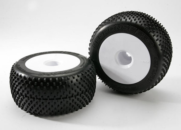 Traxxas 5375R 3.8" Response Pro Tires & Dish Wheels E-Revo Revo T/E-Maxx Summit