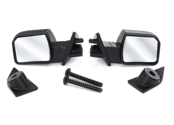 Traxxas 5829 Mirrors Side Left & Right / Mounts Left & Right : Ford F-150 Raptor