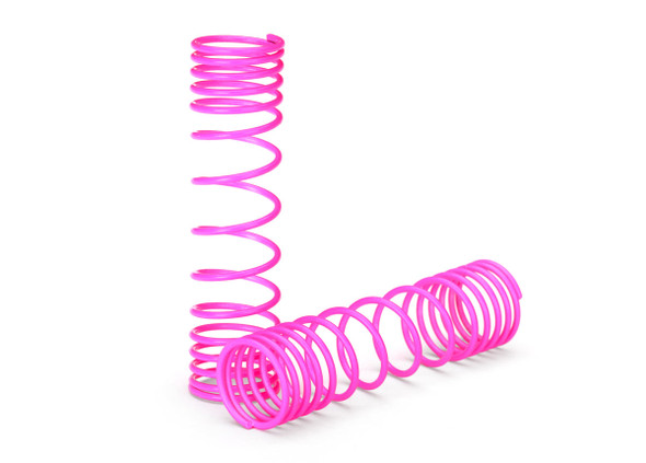 Traxxas 5858P Springs Rear Pink Progressive Rate (2)