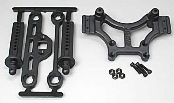 RPM 80162 Shock Tower/Adjustable Mount Black T-Maxx & E-Maxx