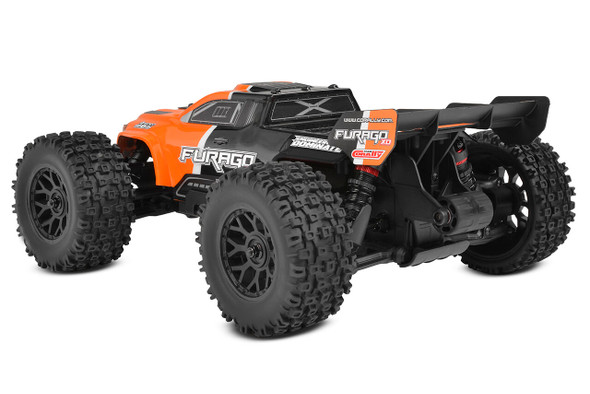 Corally C-00230-O FURAGO XD 4WD RTR Monster Truck Orange Brushed 2S w/Battery/Charger