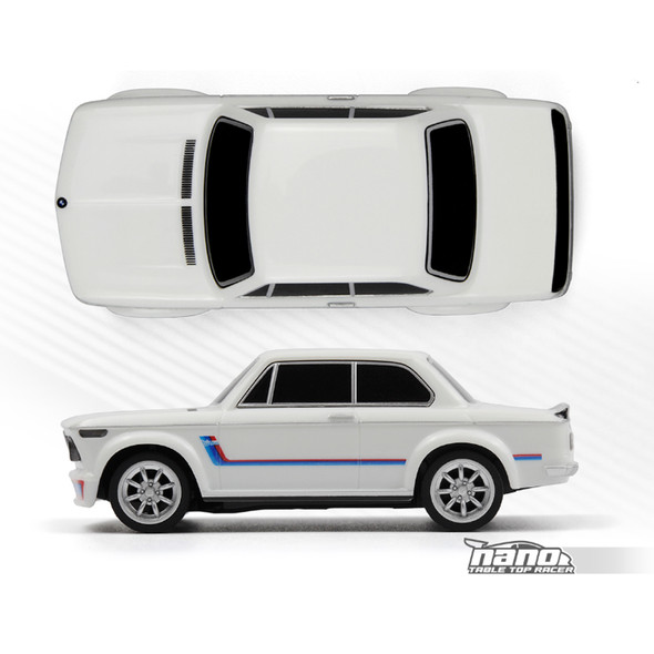 HPI 161400 1/64 Nano TTR 2WD BMW 2002 Turbo Touring Car White w/ Remote