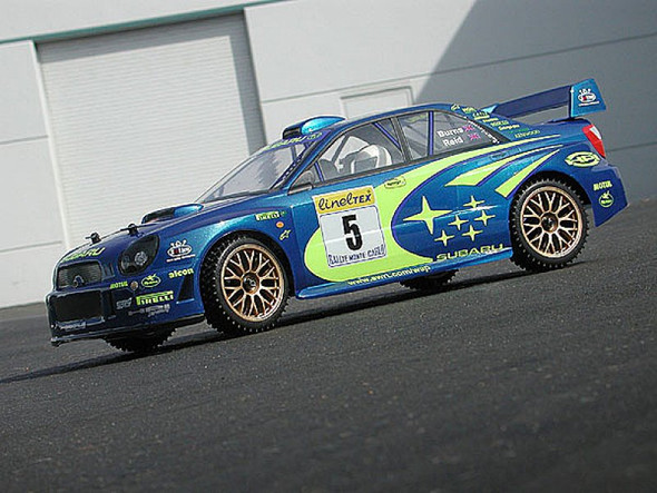 HPI 7458 1/10 Subaru Impreza WRC 2001 Clear Body 200mm : RS4 Sport 3