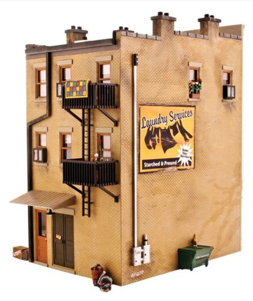 Woodland Scenics J.W. Shoe Cobbler Railroad Train Building  O Scale Kit PF5892